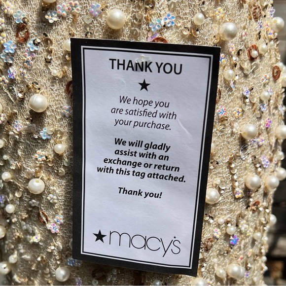 🌻NEW w.tags Adrianna Papell Beaded Halter Party Dress Size 6 | $275 Retail - Picture 16 of 16